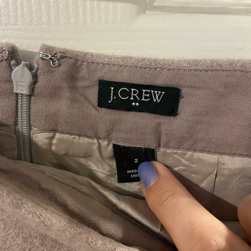 J.Crew Wool Skirt - Picture 2 of 3